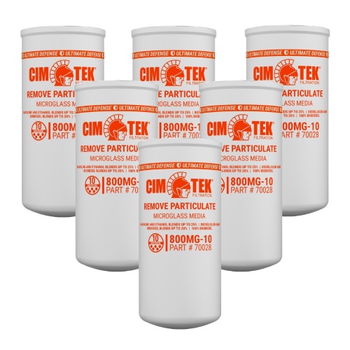 Cim-Tek 70028-6 800MG10 Spin-on for Ethanol Blends 6-Pack - Fast Shipping - Filters